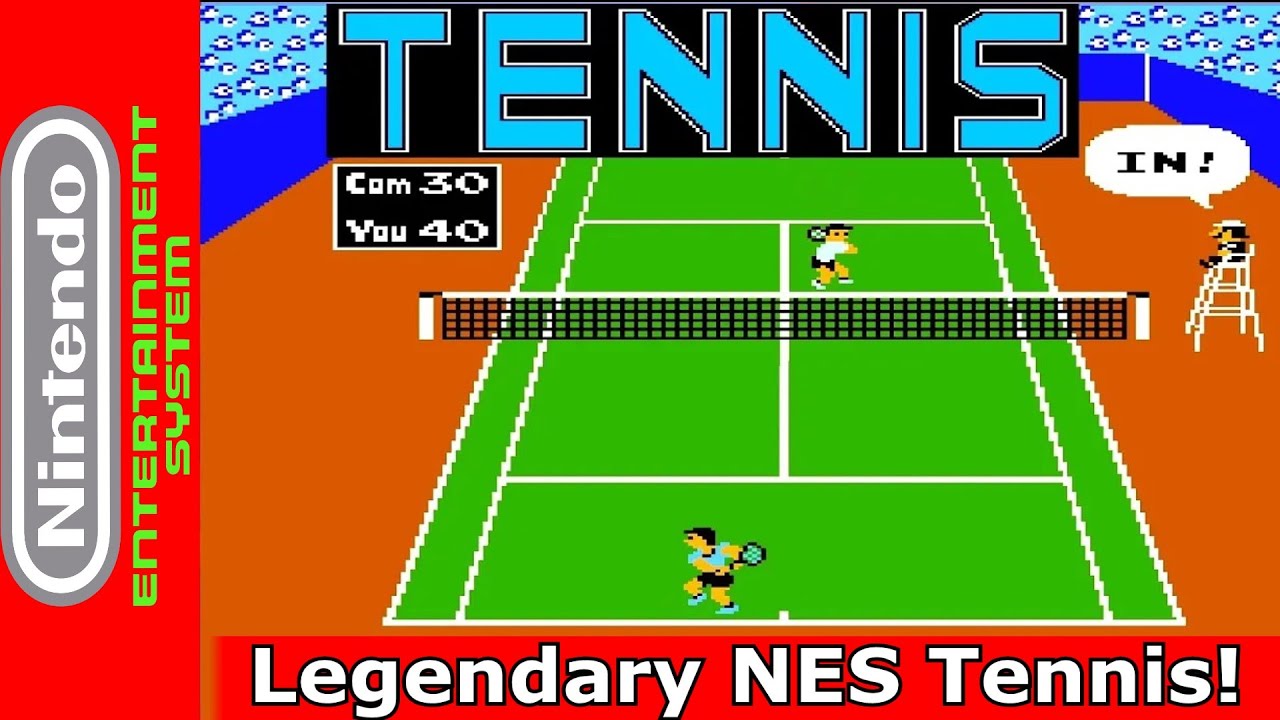 Tennis (1984) – NES Gameplay (NO COMMENTARY) | Retro 8-Bit Classic