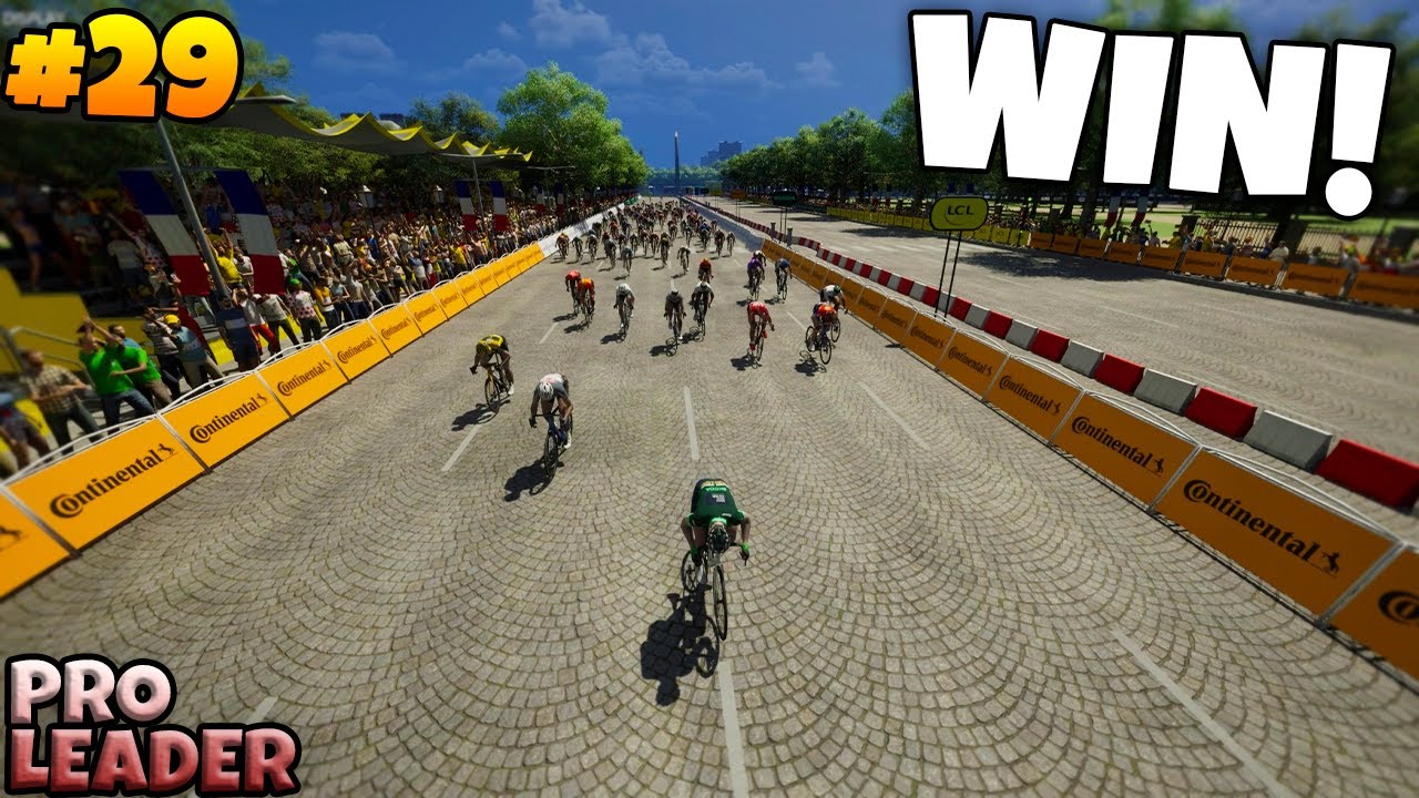 WINNING ON PARIS CHAMPS-ÉLYSEES??? - Pro Leader #29 | Tour De France 2025 Game PS5