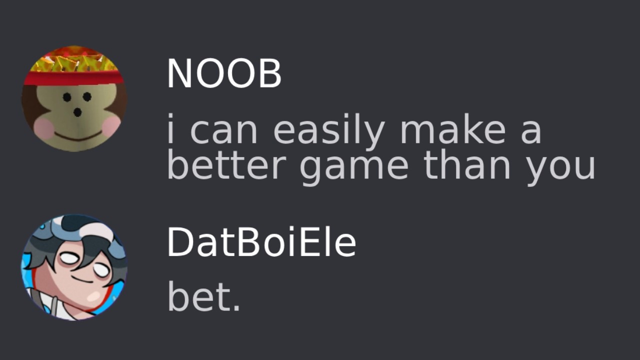Новичок против профессионального разработчика в создании игры для ROBLOX.