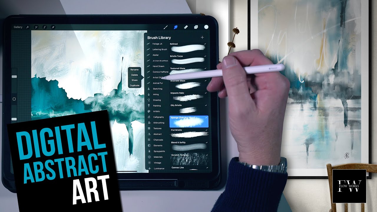 Учебник по цифровому абстрактному искусству — СОЗДАНИЕ СОВРЕМЕННЫХ КАРТИН