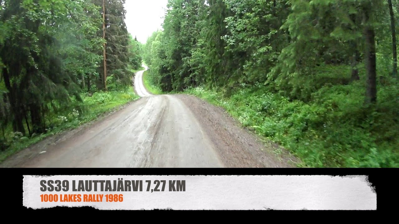 1000 Lakes Rally 1986 SS39 Lauttajärvi