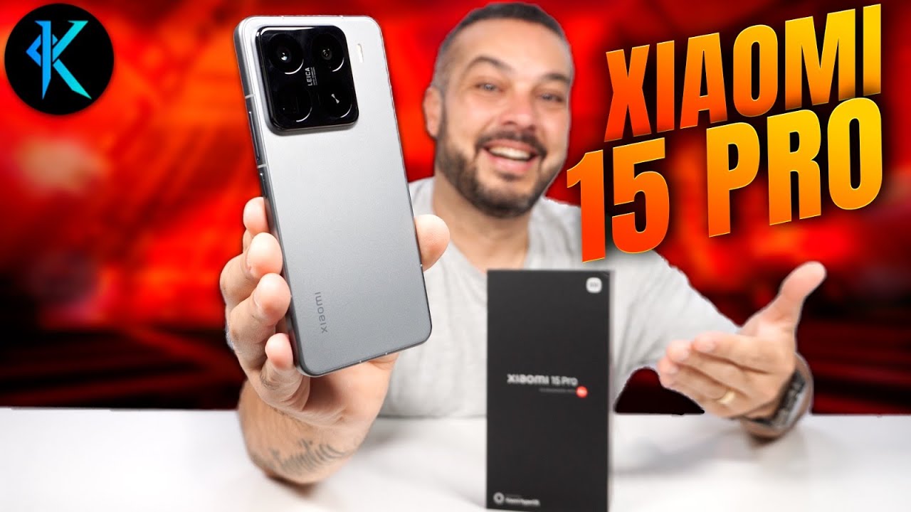 NOVO XIAOMI 15 PRO COM 22GB RAM 1TB E SNAPDRAGON 8 ELITE NA COR TITANIO TÁ INCRÍVEL!!!