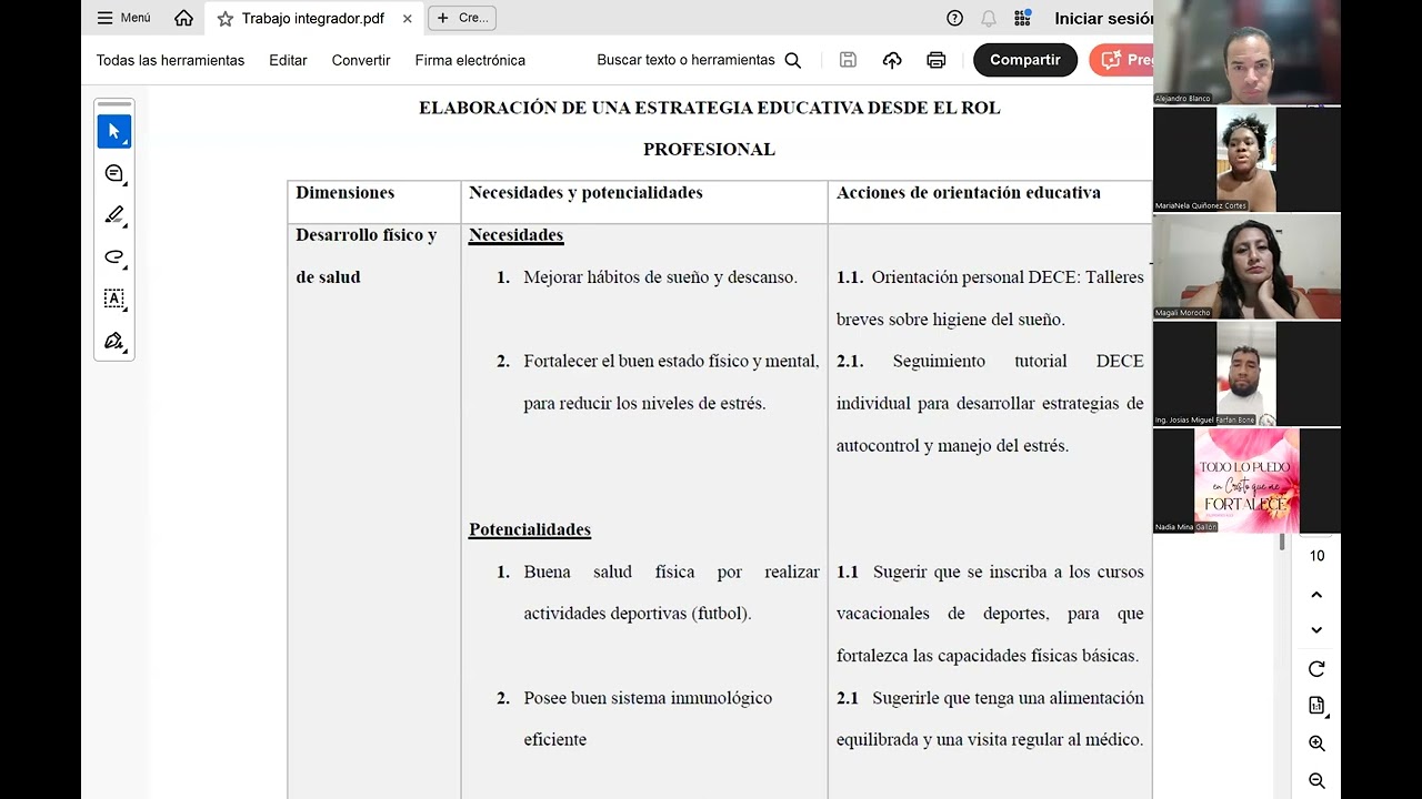 Diagnostico educativo en la practica pedagogica