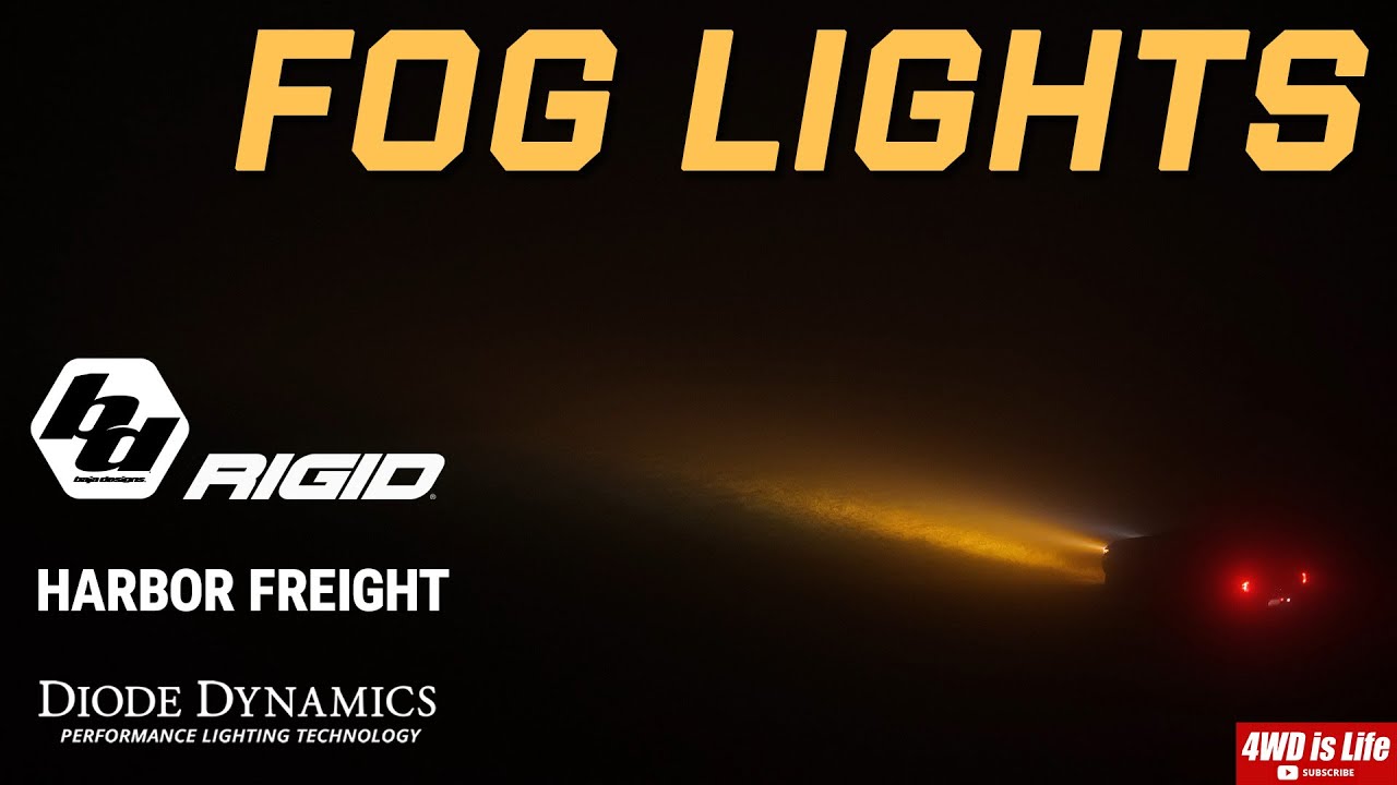 Best beam pattern and color for fog lights? - Off Road Led Lights comparison