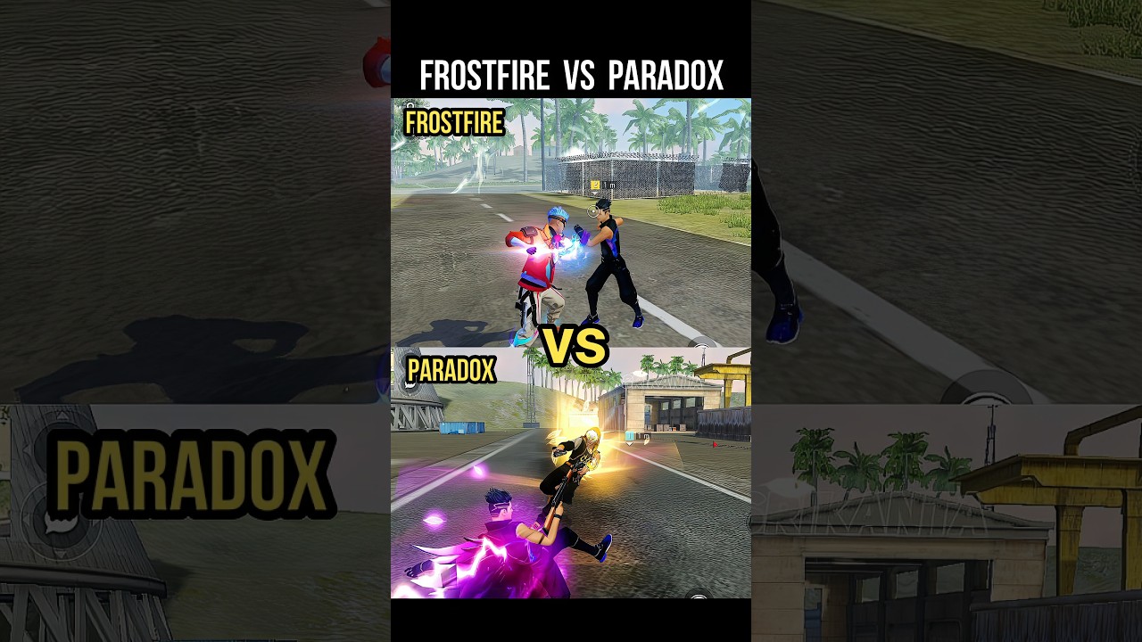 Frostfire Bundle VS Paradox Bundle 🔥 New Evo Bundle in Free Fire | Legendary Bundle #srikantaff