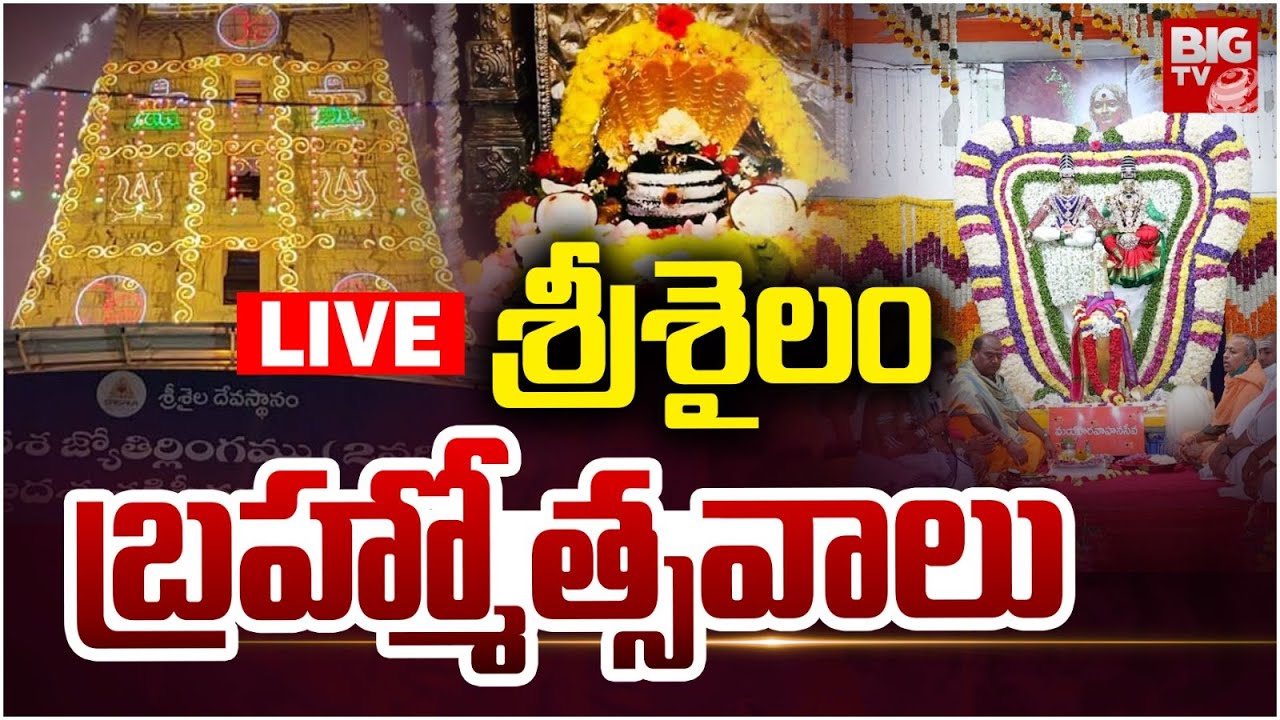 Maha Shivaratri 2025 | Srisailam Mallanna LIVE | శ్రీశైల మల్లన్న దర్శనం | BIG TV