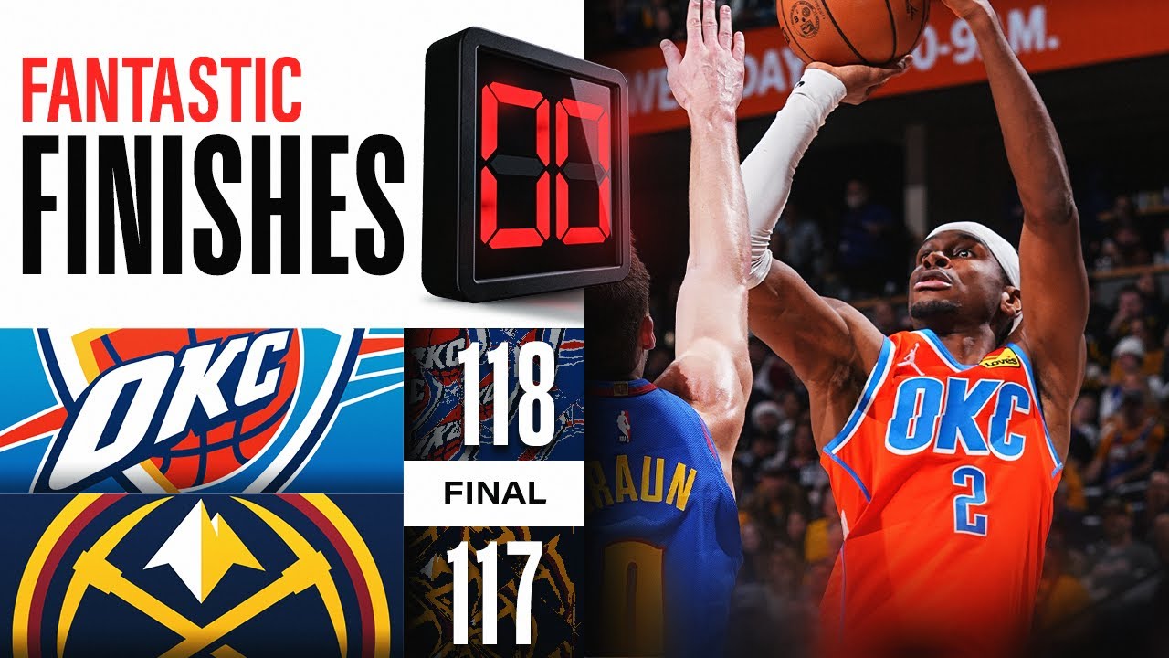 Final 3:33 WILD ENDING Thunder vs. Nuggets 👀 | December 16, 2023
