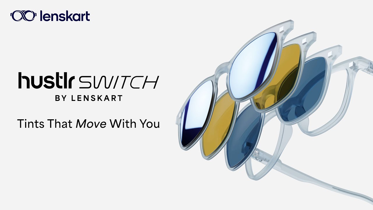 #NewLaunch : Hustlr Switch Glasses | Magnetic Modular Clip-Ons