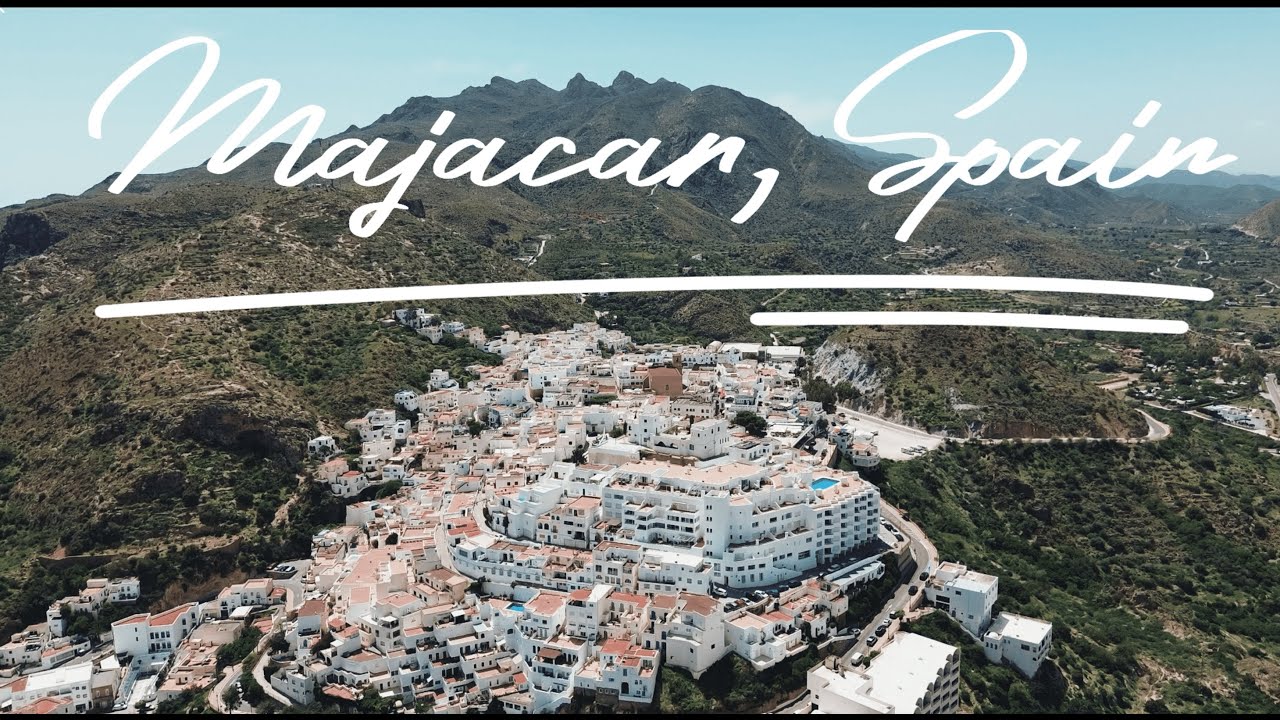 🏖️ Mojácar, Spain – Whitewashed Beauty from Above | Drone 4K