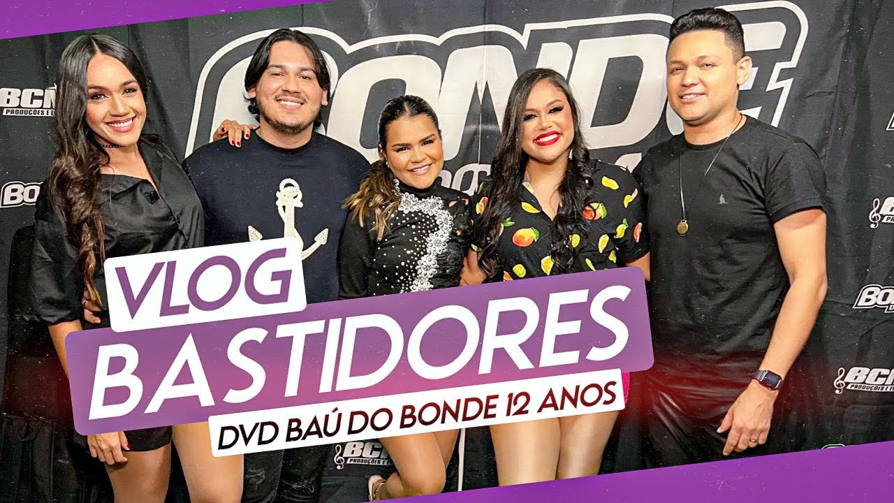 BASTIDORES DA GRAVAÇÃO DO DVD - BAÚ DO BONDE 12 ANOS. #bondedobrasil #vlog #jonhsonsouza