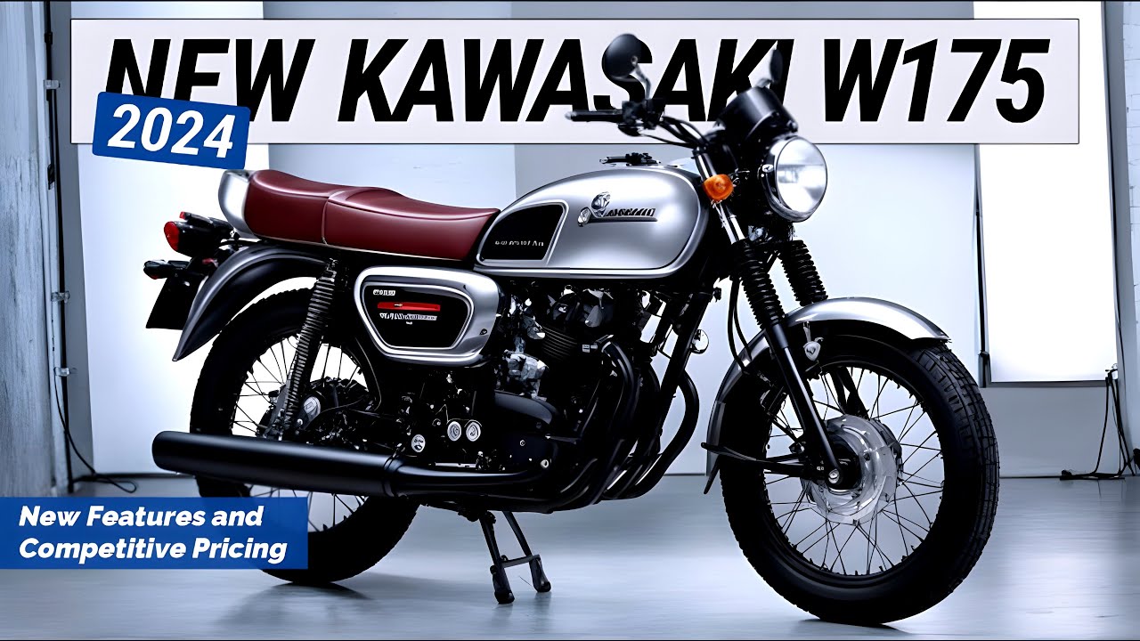 2024 NEW KAWASAKI W175 Unleashes Upgraded : New Features and Competitive Pricing