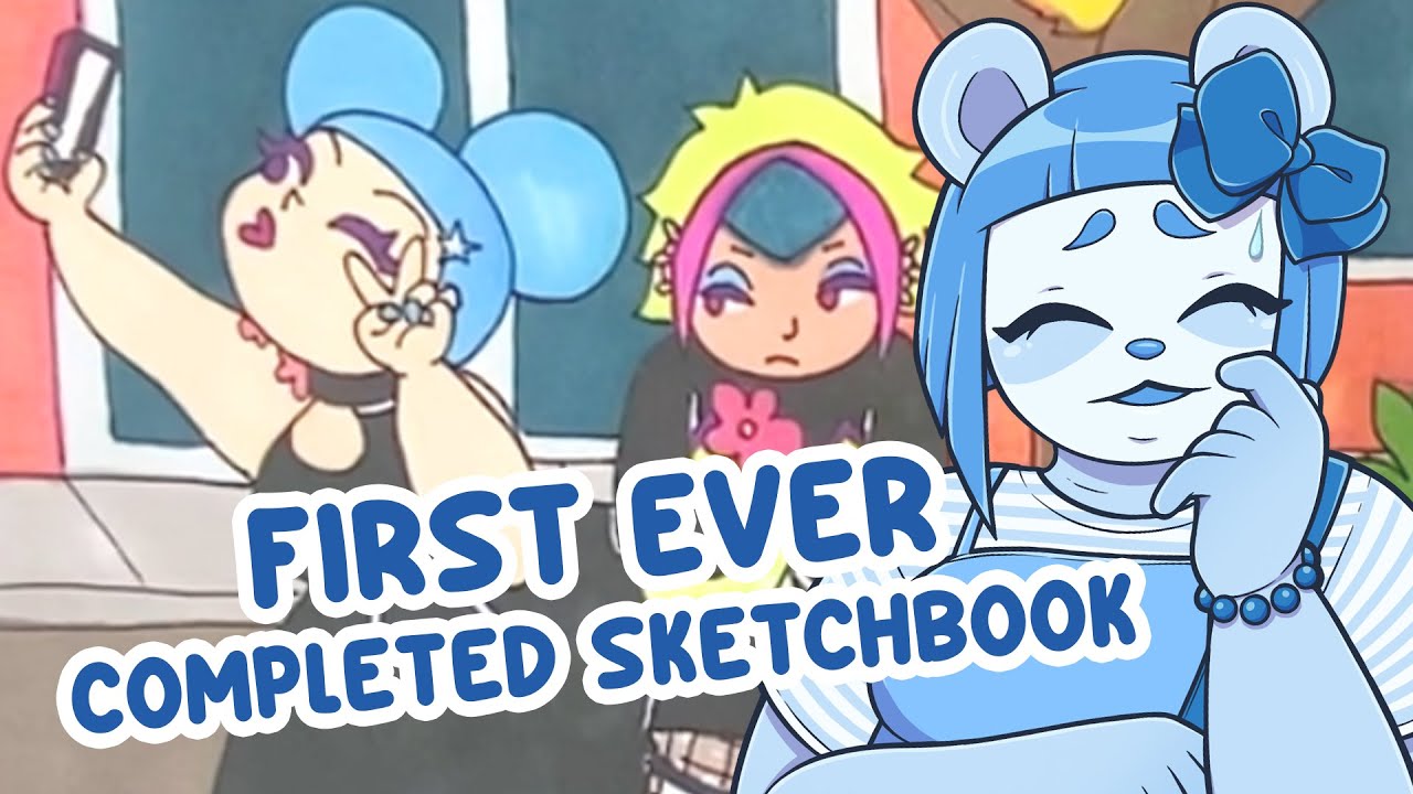 ★ My First Ever COMPLETED SKETCHBOOK Tour ★ Art from 2013 - 2018