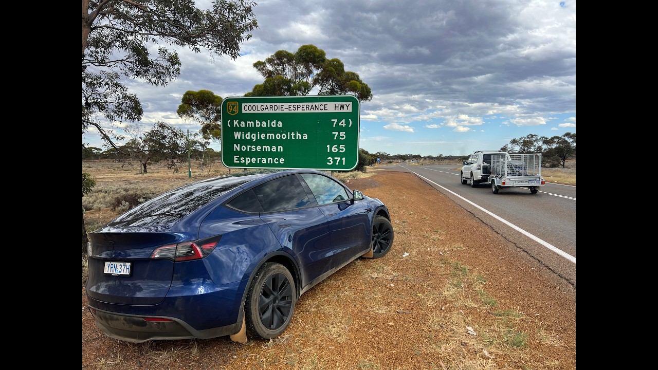 Perth to Canberra Tesla Model Y Standard Range