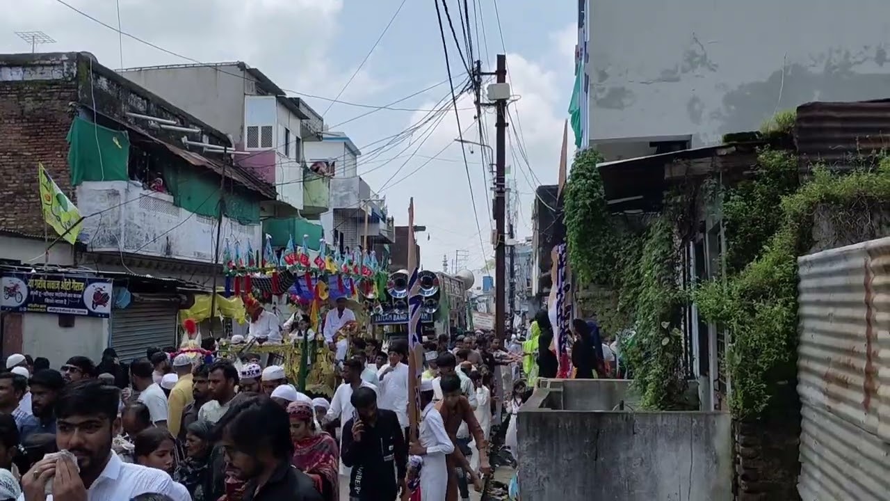Ratlam Eid milad un Nabi juloos 2025 #trending #minivlog #eidmiladunnabi #viral #vlog #miladunnabi 