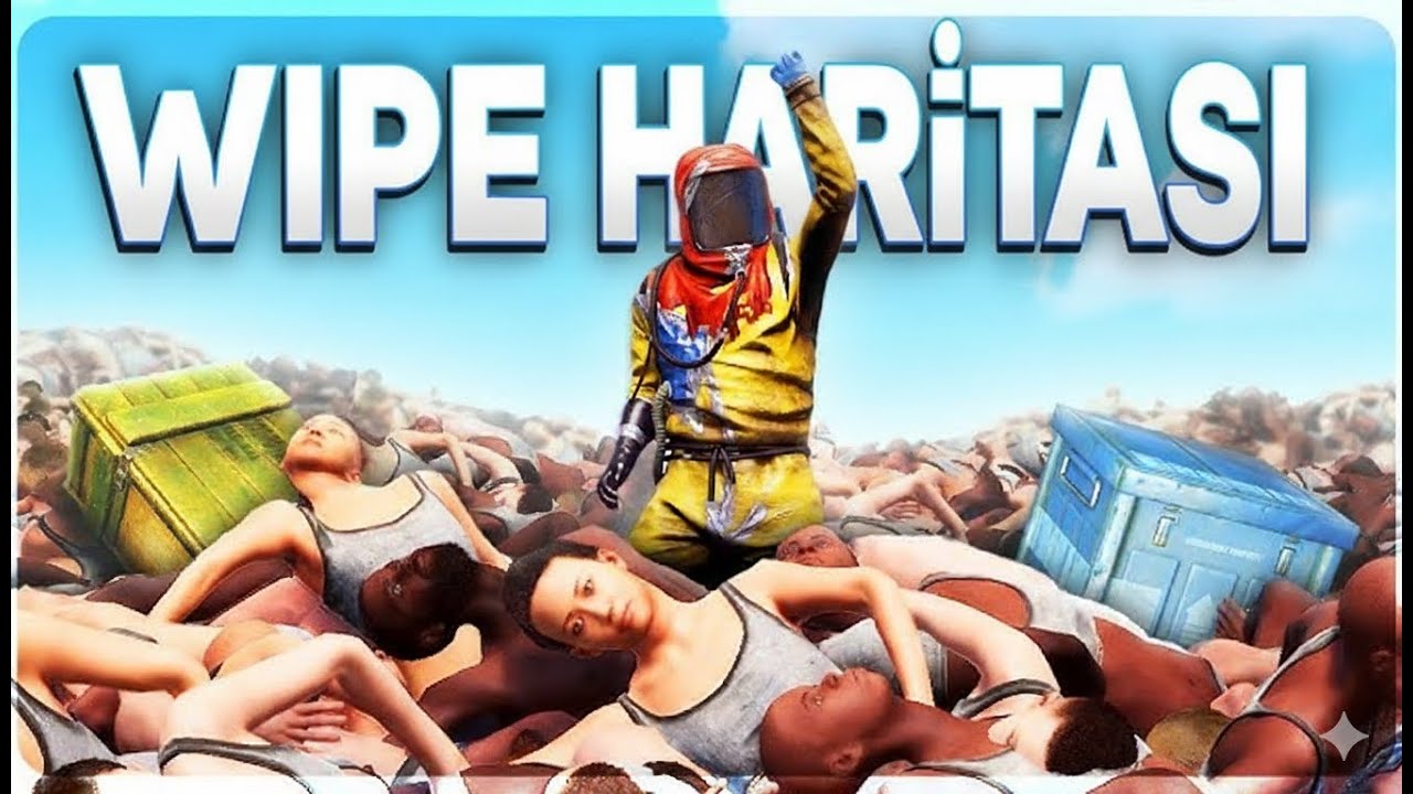 (ATAK 1X) 22.01 WİPE HARİTASI TANITIMI | RUST TÜRKİYE | #rust #rusttürkçe #rusttürkiye #rustclips