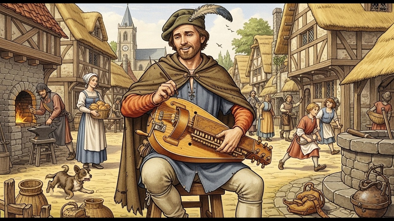 Die Geschichte der Drehleier - Hurdy Gurdy | Vom Mittelalter bis zum Pagan-Folk mit Wurzelmond