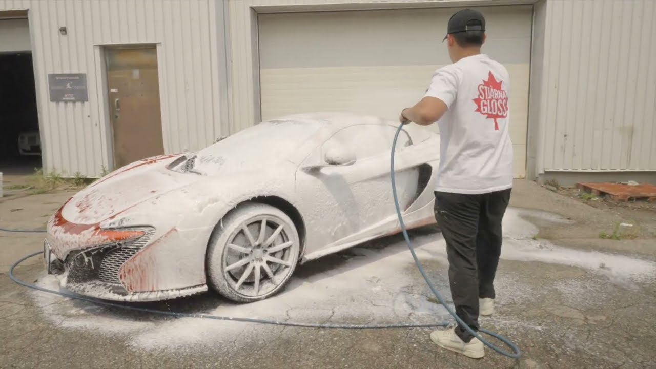 McLaren 650s Full Decontamination Wash | Track Supercar Gets a Good Detail!