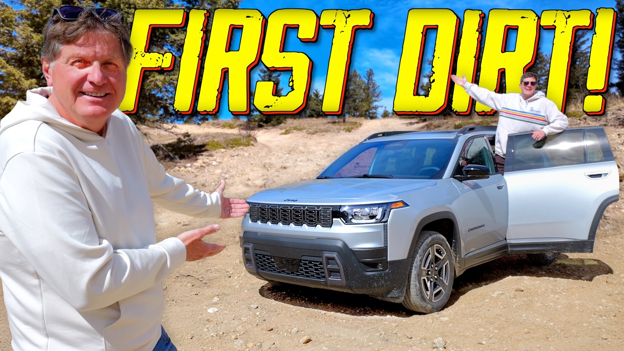 Jeep Cherokee 2026 ma poważne problemy w jeździe terenowej...