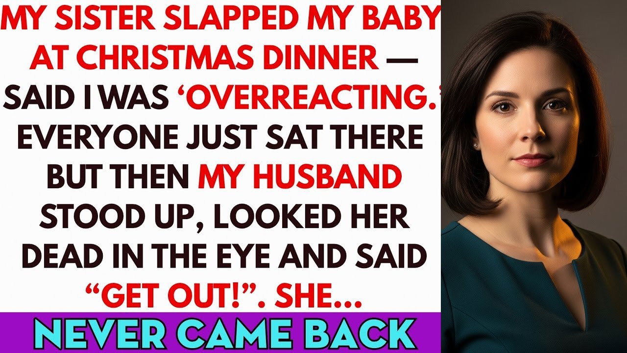 My Sister Slapped My Baby At Christmas Dinner- Said I Was _Overreacting._ Everyone Just Sat There