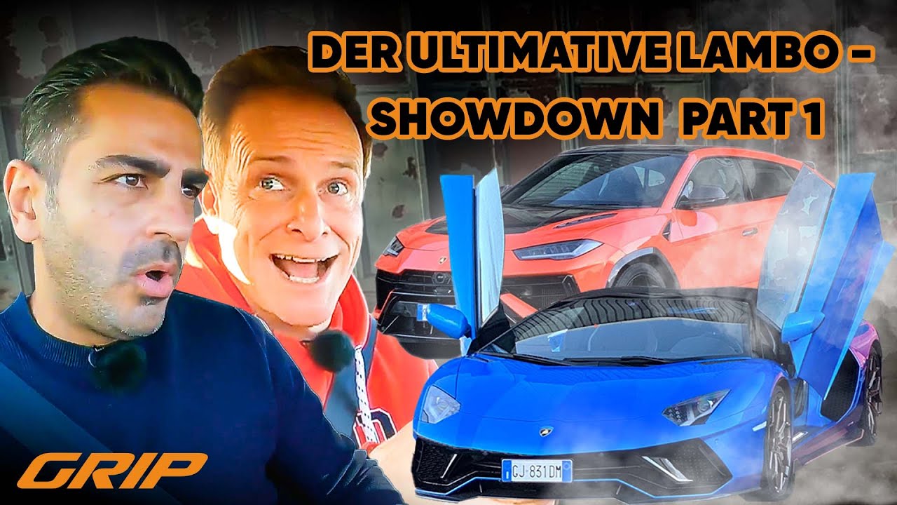 Laut, schnell, teuer 🤪🤑 Aventador LP 780-4 Ultimae Roadster vs. Urus Performante - Part 1 | GRIP