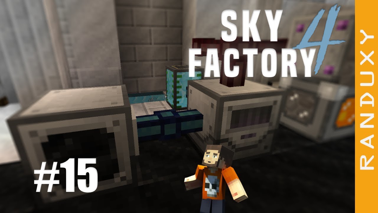 SkyFactory 4 - Ep.15 - Making Rubber, and a possible trick to pump infinite water.