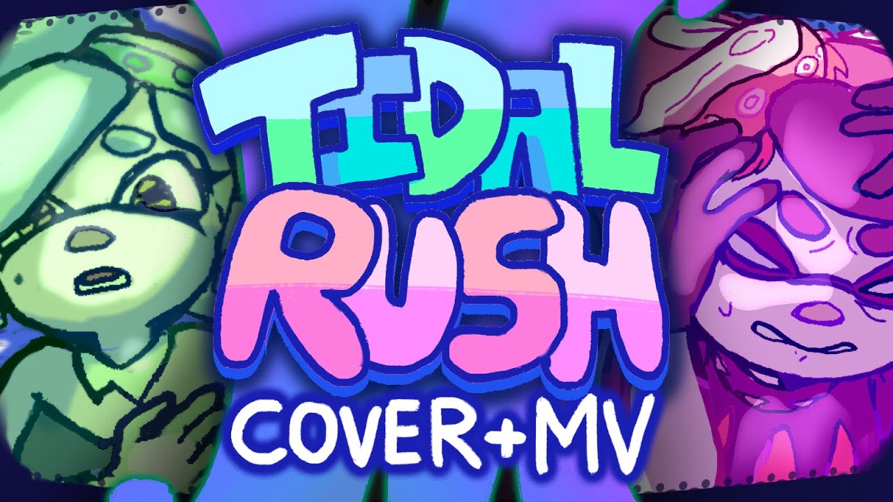 Tidal Rush English Cover + PMV - Splatoon