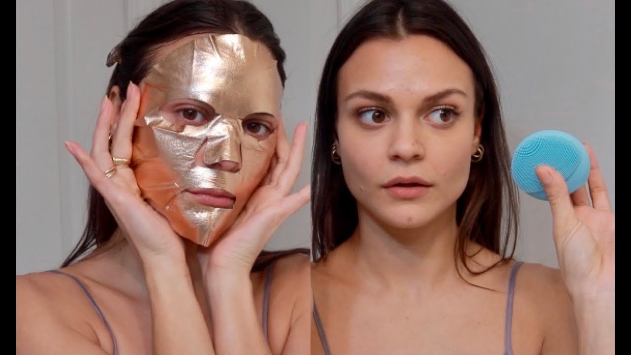 NIGHT TIME CLEANSING ROUTINE FT. FOREO FOFO