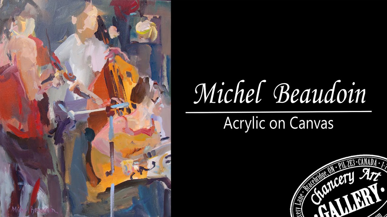Michel BEAUDOIN - acrylic o canvas