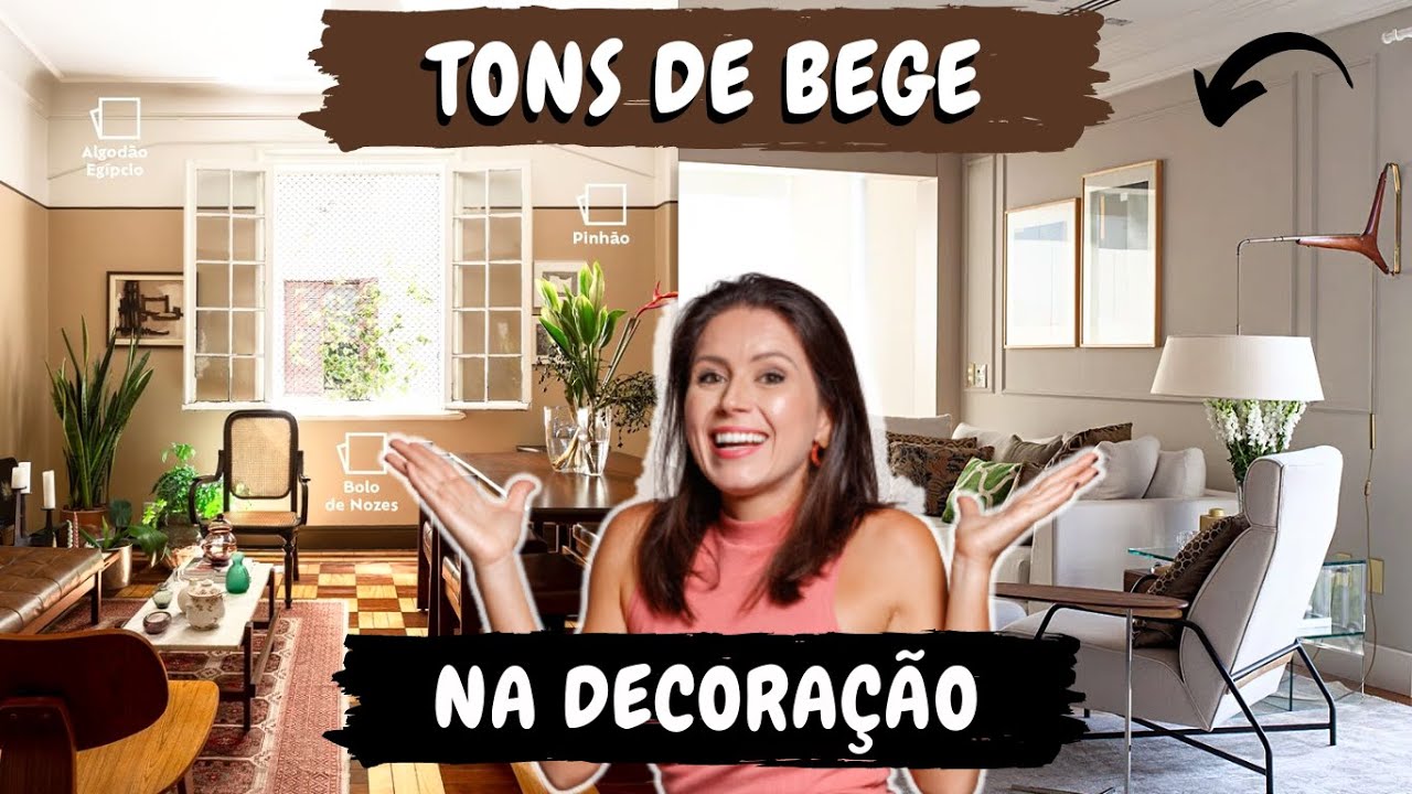10 CORES EM TONS DE BEGE PARA A DECORAÇÃO DA SUA CASA