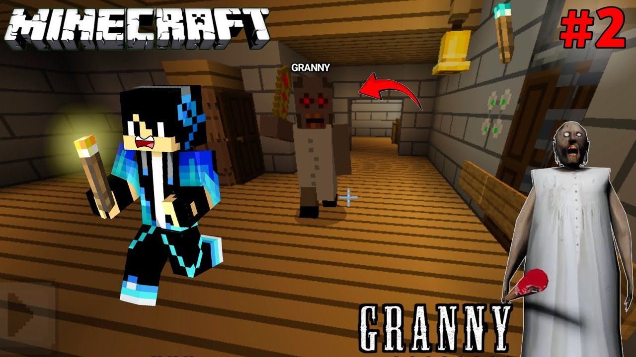 CAN I ESCAPE GRANNY HOUSE IN MINECRAFT 