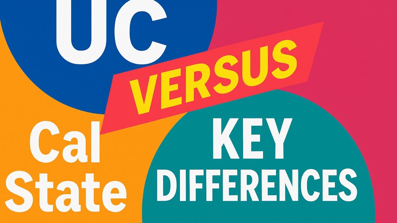 UC vs CSU: Key Differences Explained in Under 3 Minutes