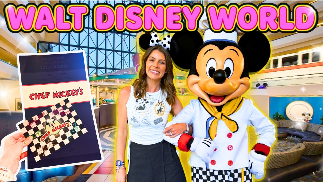 WALT DISNEY WORLD | First Time at Chef Mickey's: Worth it? & Magic Kingdom Day