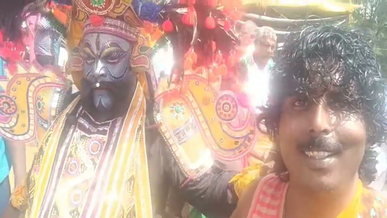 கோவிலில் இருந்து கோட்டை சண்டைக்கு பீமனம் துரியோதனம் செல்லும் போது.. 18 ஆம் போர்/ #therukoothu