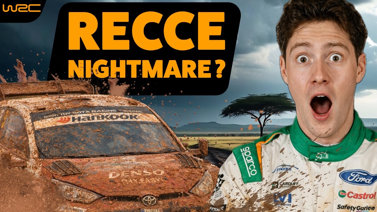 Safari Rally Recce Chaos — Mud Takes Over!