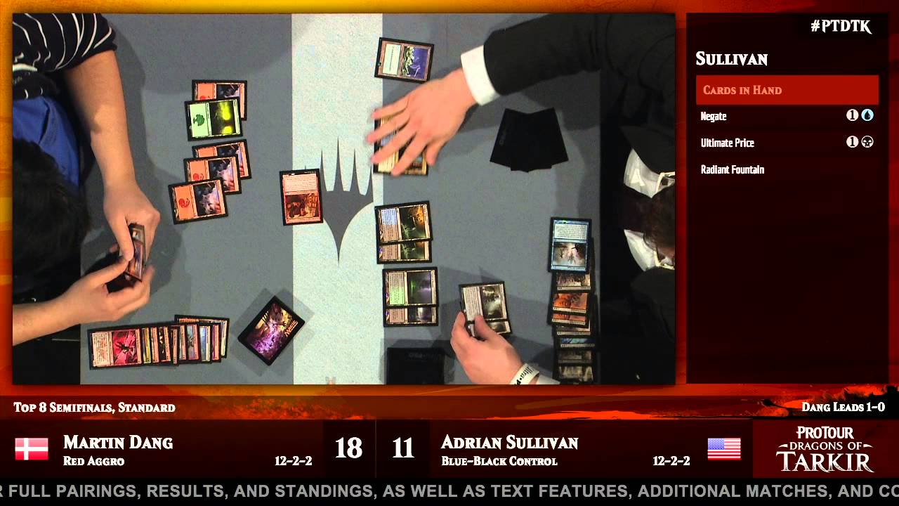 Pro Tour Dragons of Tarkir Semifinals (Standard): Adrian Sullivan vs. Martin Dang