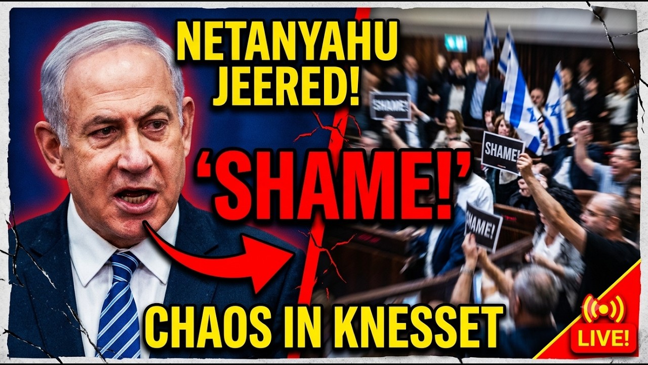 CHAOS In Knesset: Netanyahu Jeered With 'SHAME!' Chants During Historic Vote!