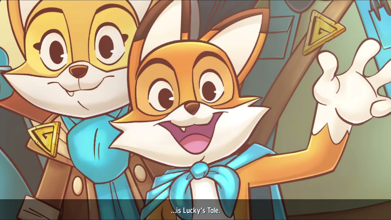 New Super Lucky's Tale гамеплей