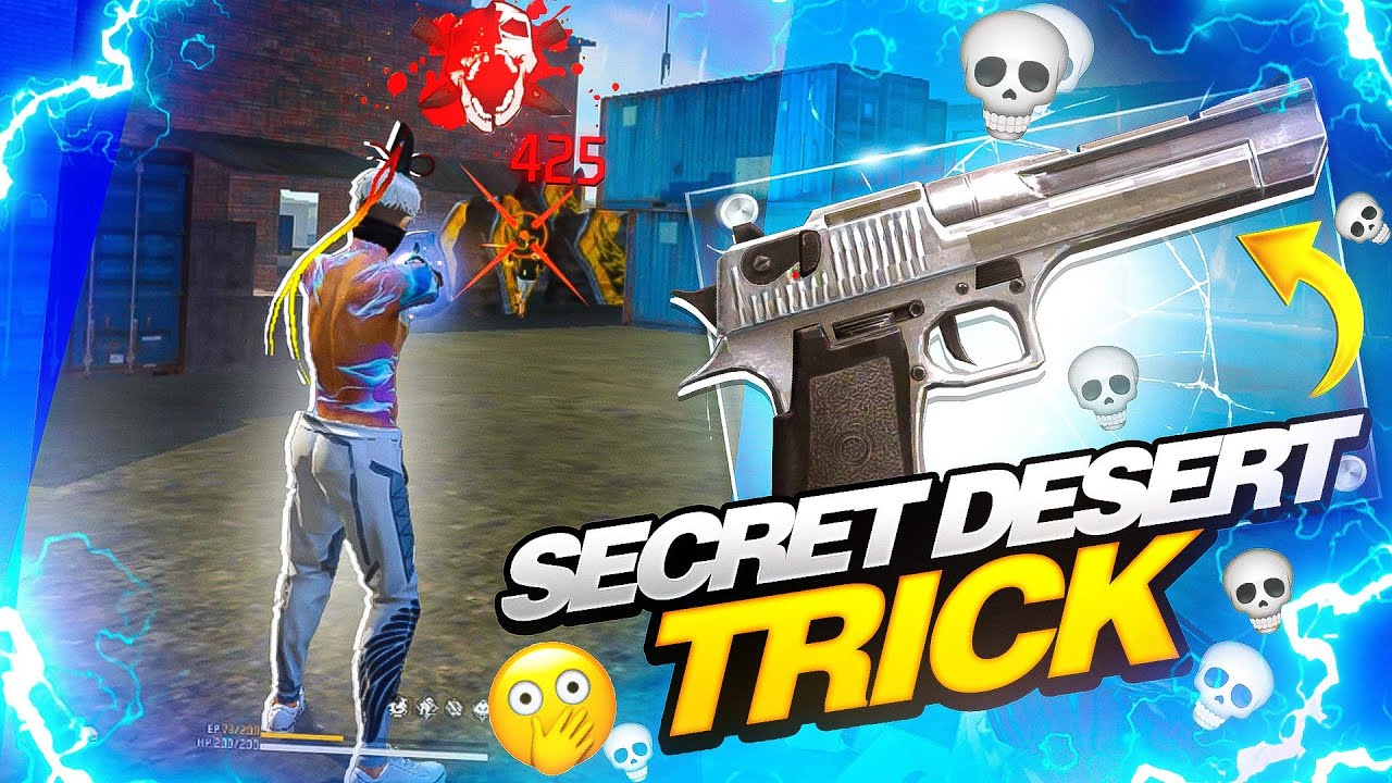 4 Secret Headshot 💀 Desert-Eagle Tricks 🔥 One Tap Tricks + Settings ⚙️ || Free Fire Max