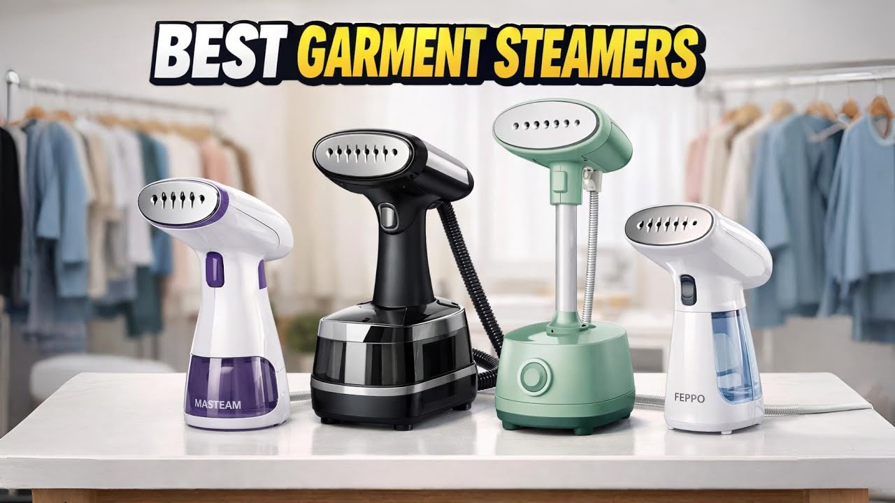 Top 5 Best Garment Steamers 2026 – Best Clothes Steamers for Home Use!