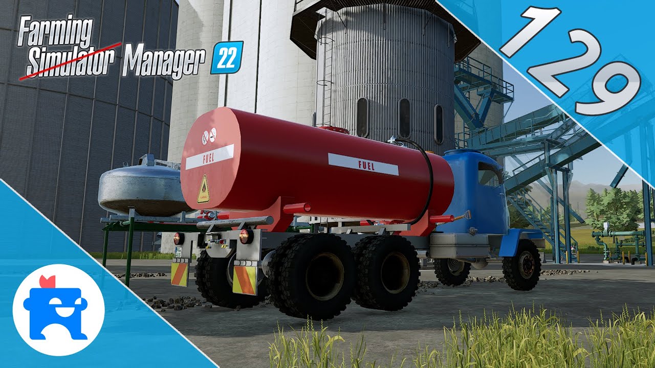 Zahajuji výrobu nafty❗️Farming Manager 🚜| Lekníny |CZ/SK |AutoDrive CoursePlay | 129