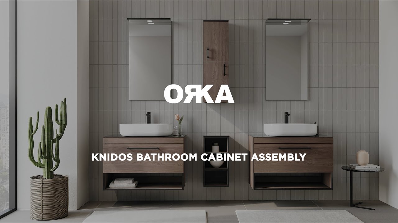 KNIDOS Bathroom Vanity | Installation Guide