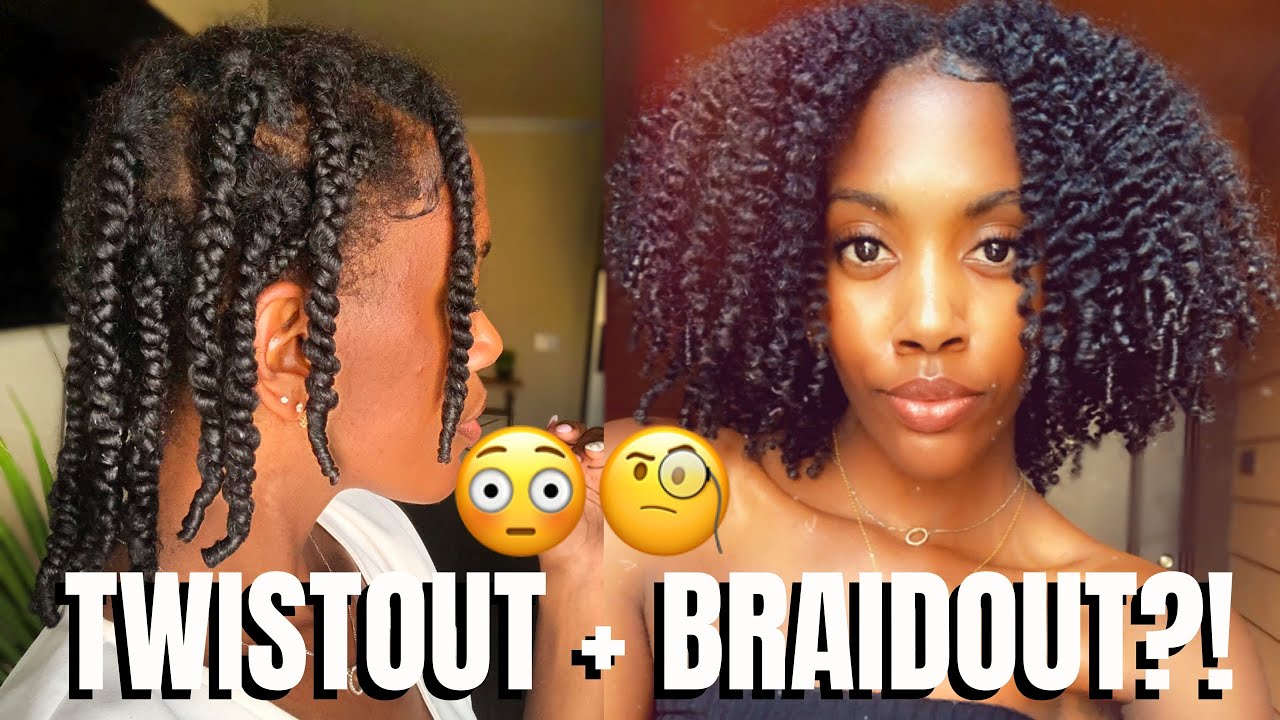 TWISTOUT + BRAIDOUT in ONE - hmmmm?! Is it worth the effort?! The “Twaid-Out”