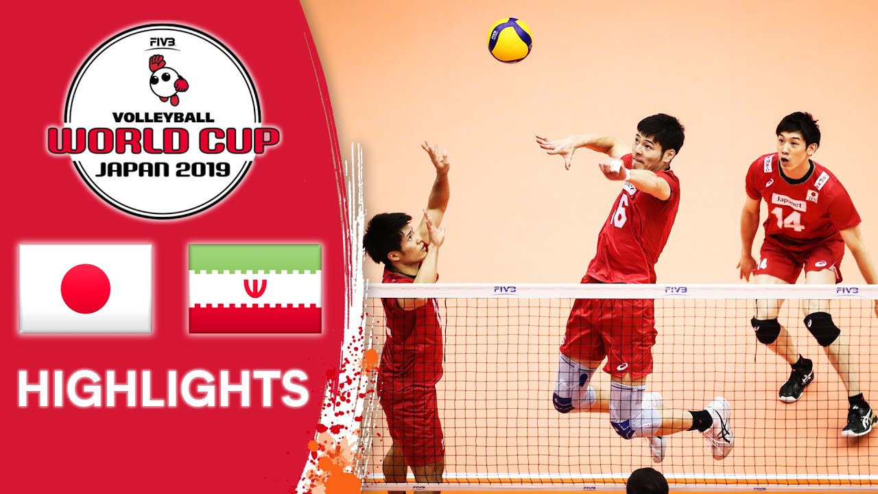 JAPAN vs. IRAN - Highlights | Men's Volleyball World Cup 2019