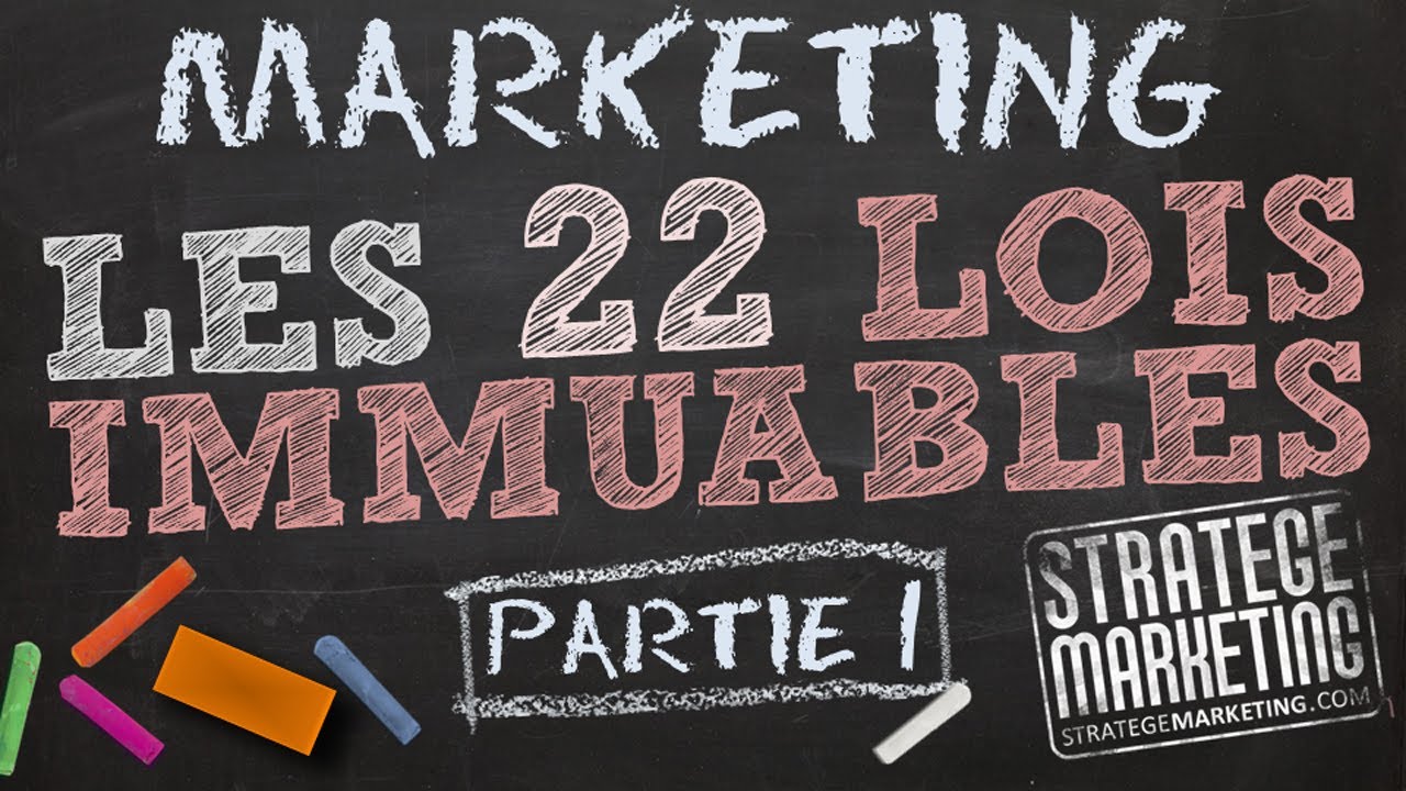 Stratégie marketing : 22 lois immuables (1ère partie)