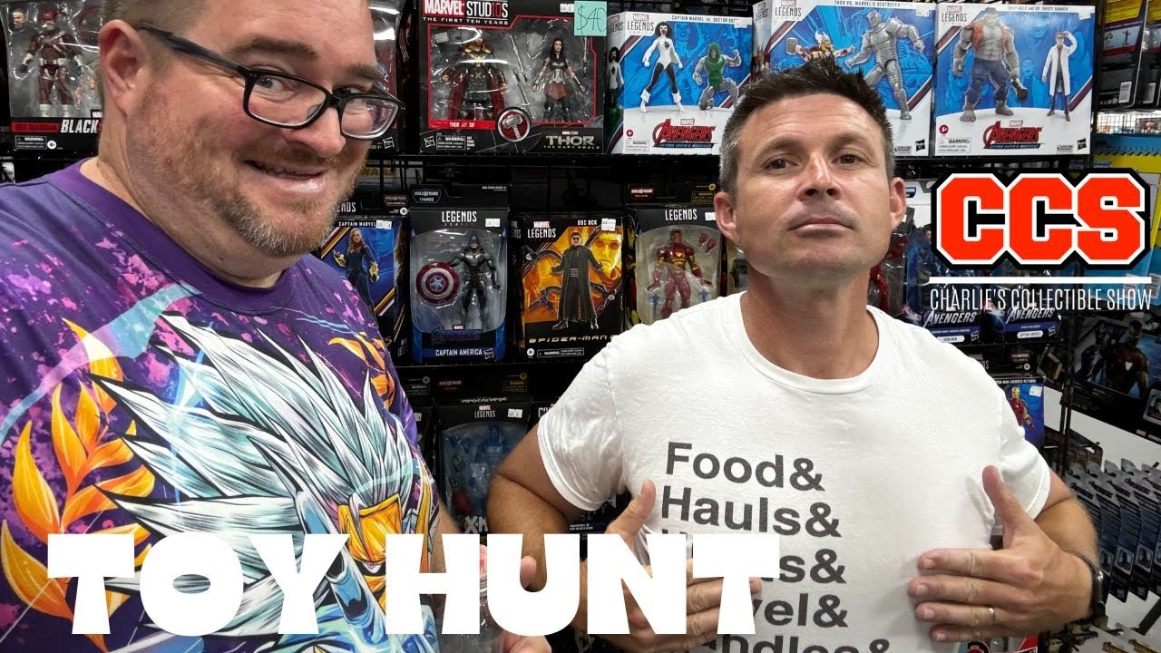 Toy Hunting at Charlie’s Collectible Show with STEVE