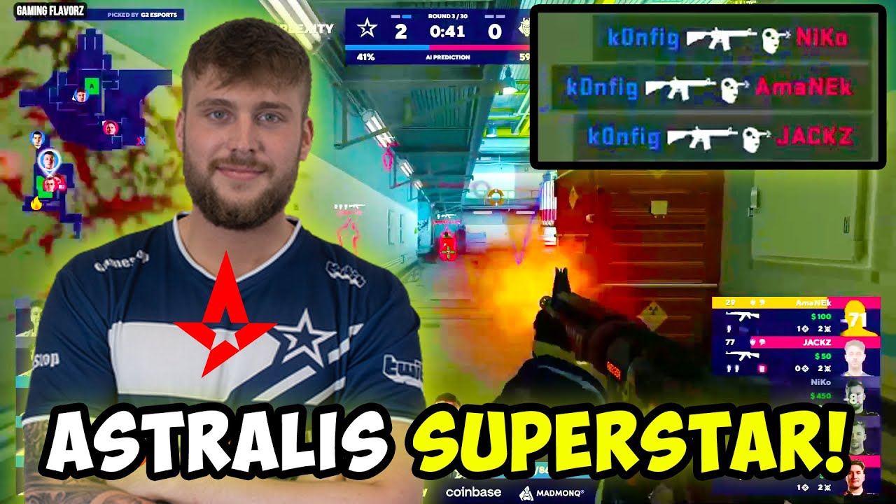 CAN k0nfig CARRY ASTRALIS? | k0nfig CS:GO Highlights