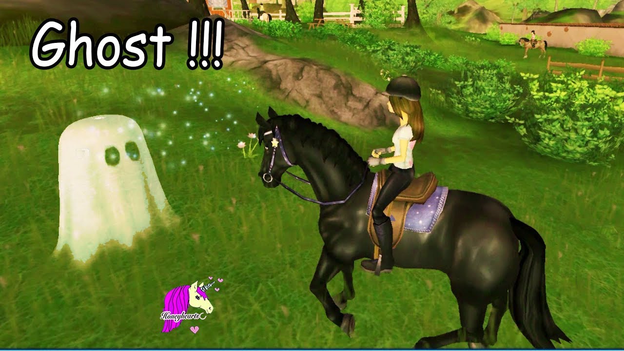 Ghost Hunt - Star Stable Halloween Horses Game Let's Play with Honey Hearts Video