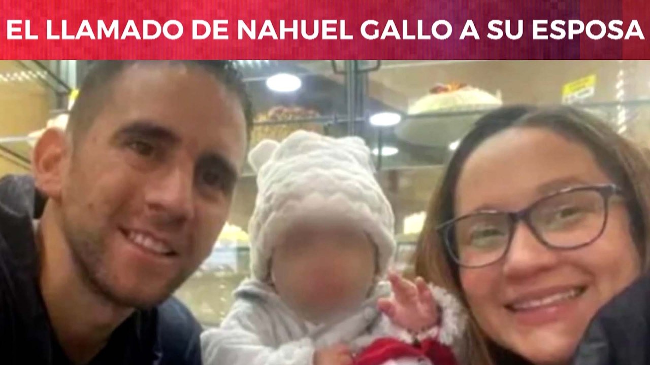 El momento del llamado de Nahuel Gallo a su esposa, tras más de 400 días detenido en Venezuela
