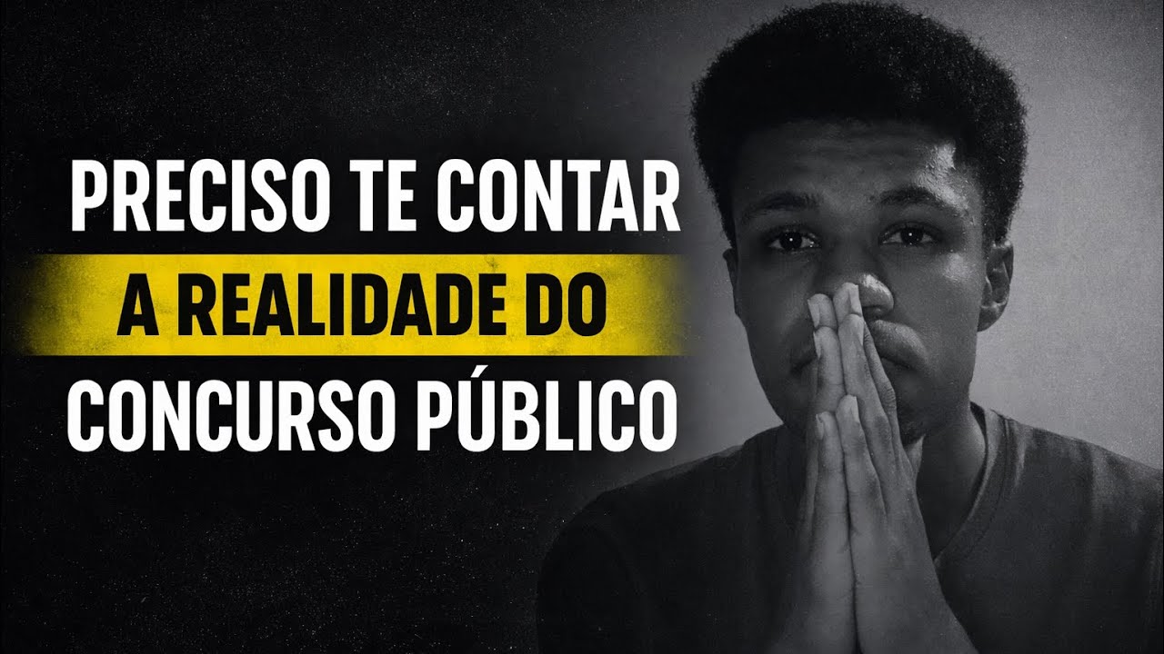 As dificuldades do concurseiro!