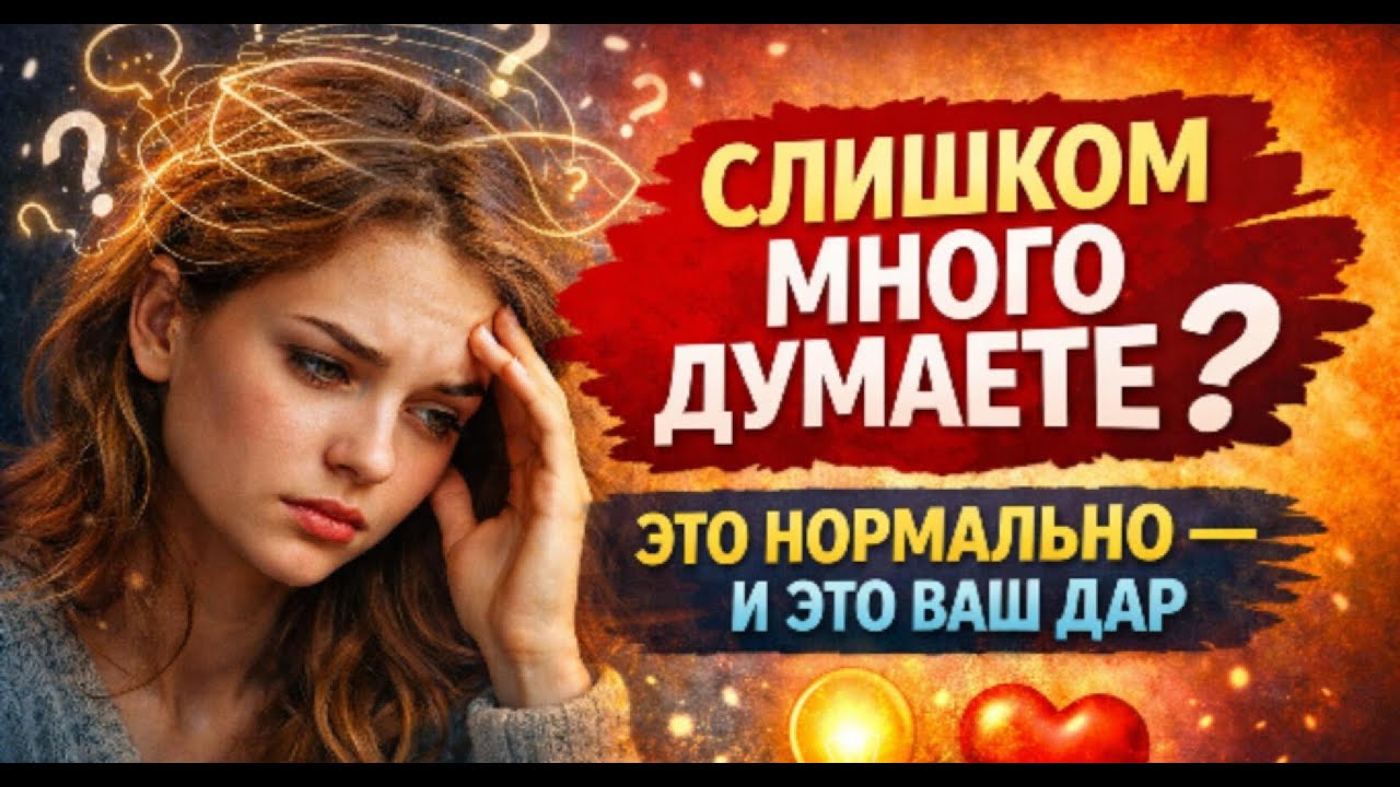 Слишком много думаете? Это нормально — и это ваш дар! Рассказ.